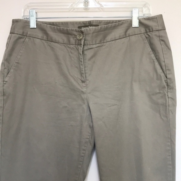Tommy Bahama Taupe Gemma Fit Pants Trousers Sz 10 - Picture 2 of 9